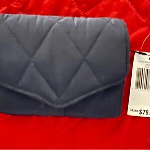 Vera Bradley Navy Quilted Wallet